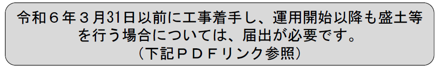 届出について
