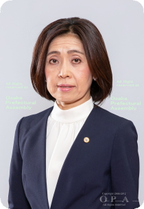 奥村　ユキエ議員の写真