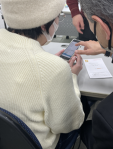 スマホ教室の様子2
