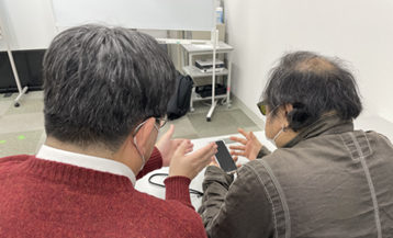スマホ教室の様子3