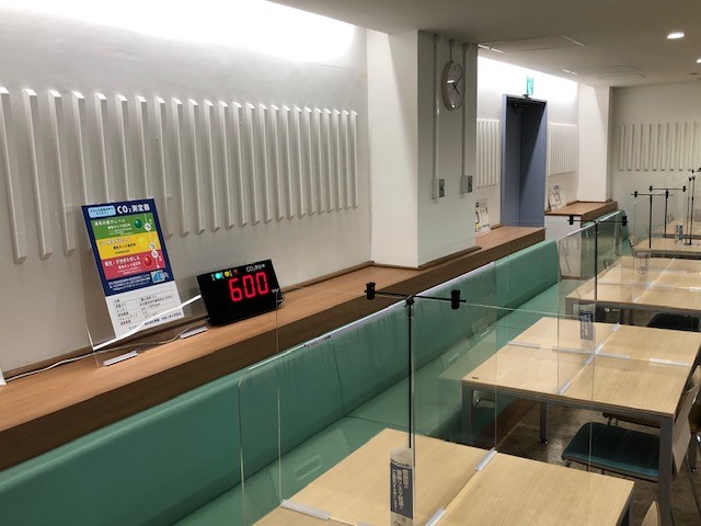 CO2センサー設置写真