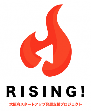 RISING!ロゴ