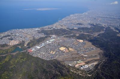 上空からみた阪南スカイタウンの写真（令和4年2月撮影）