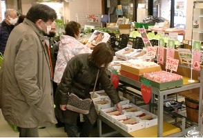 販売の様子
