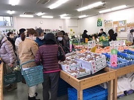 販売の様子