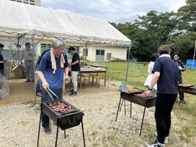 バーベキューの様子1
