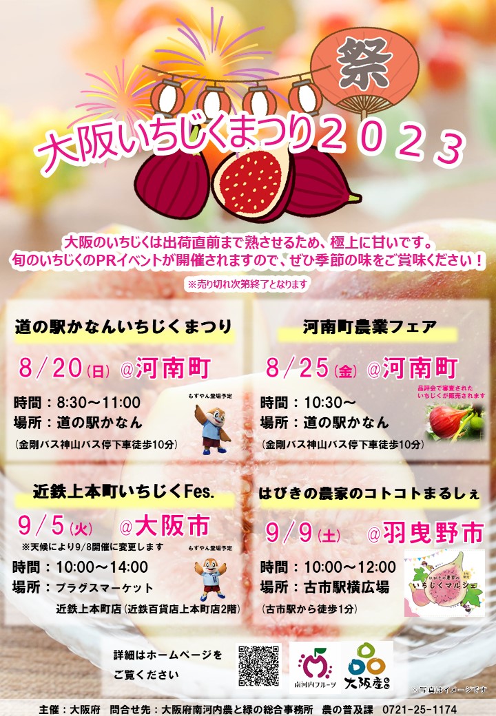 いちじくまつりチラシ表