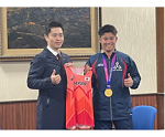 近藤元選手と知事