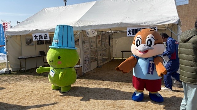 大阪府ブースの写真