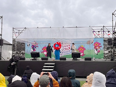 アスミライ ABC EXPO みんなでつながるスポーツフェス2025のステージ