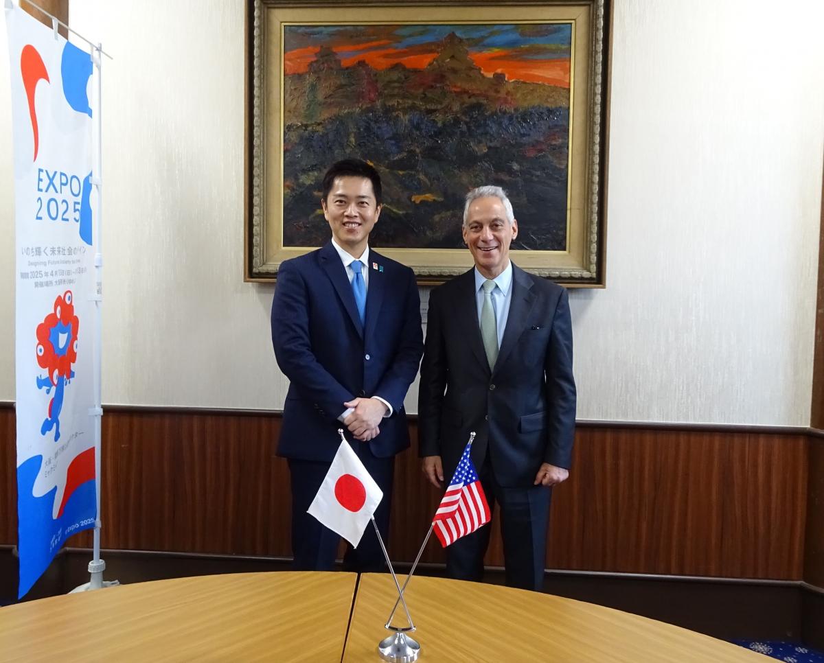 米国大使表敬