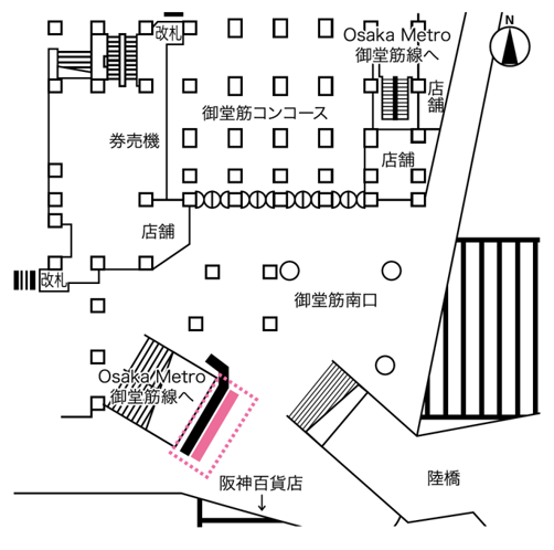 大阪駅地図