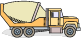 タンクローリーのイラスト