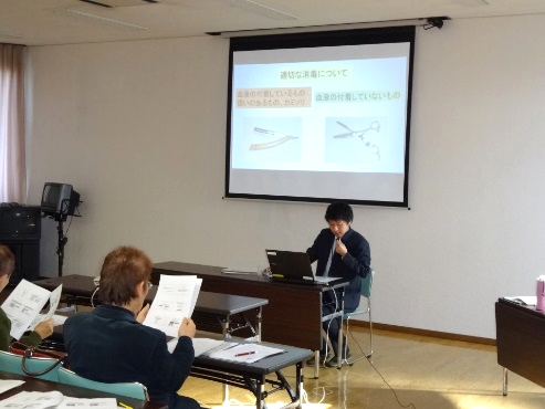 環境監視員の簡易専用水道等に関する指導啓発