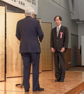 功労者等表彰（団体）代表受領