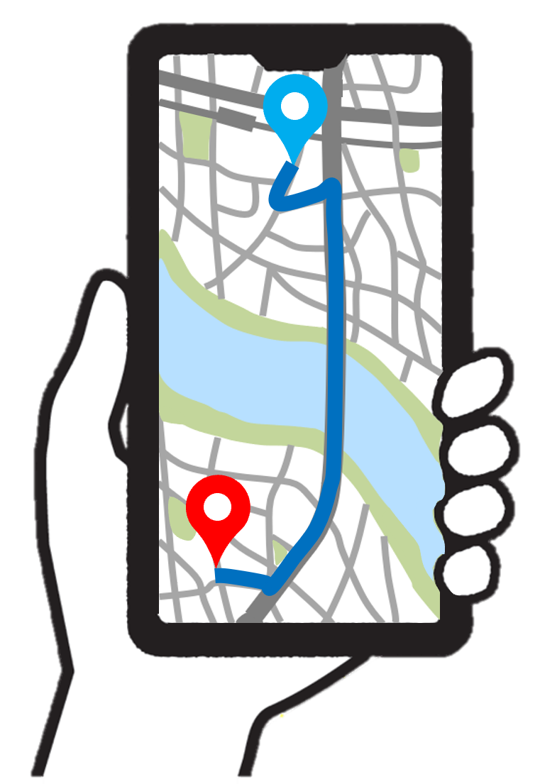 スマホ（地図）