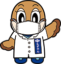白衣を着ているもずやん
