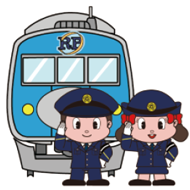 フーくん、ケイちゃんのイラスト