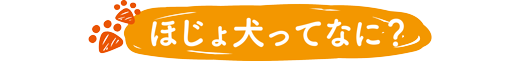 ほじょ犬ってなに？