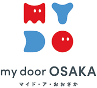 my door OSAKA(マイド・ア・おおさか)のロゴ