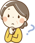 高齢女性のイラスト