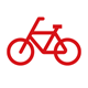 自転車のアイコン