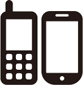 携帯電話・スマートフォンのイラスト