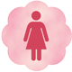 女性のアイコン