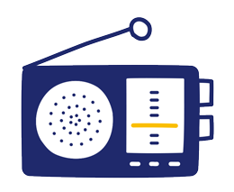 ラジオのイラスト