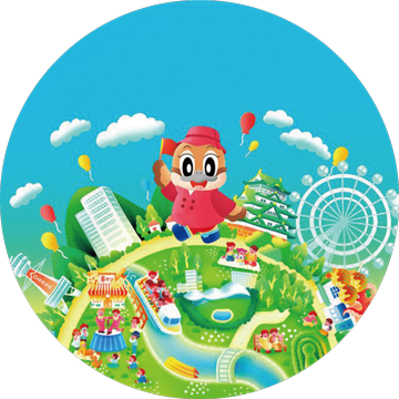 大阪まるごと体験パークのキービジュアル