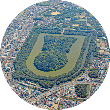 仁徳天皇陵古墳の写真