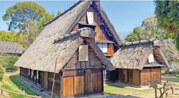 日本民家集落博物館　飛騨白川の民家の写真