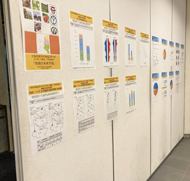 地域の未来予測の展示物の写真